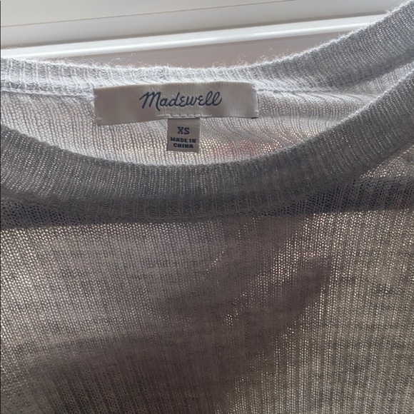 Madewell Ruffle Shoulder Sweater - Picture 4 of 6